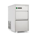 Machines a gla?ons finition inox fonctionnement silencieux argente