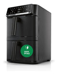 Friteuse a air chaud compact avec programmes noir