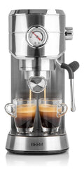 Machines a expresso et cappuccino compact finition inox inox 1 L