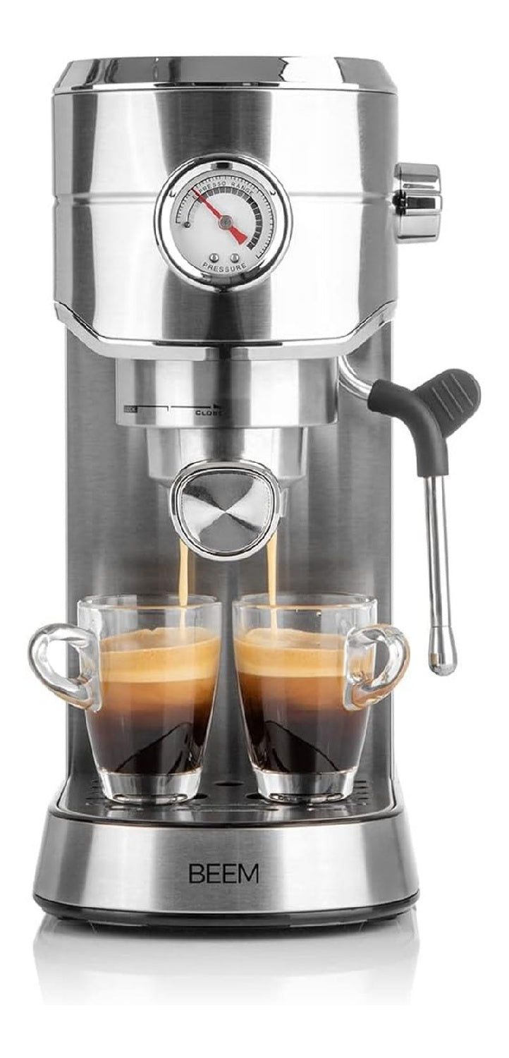 Machines a expresso et cappuccino compact finition inox inox 1 L