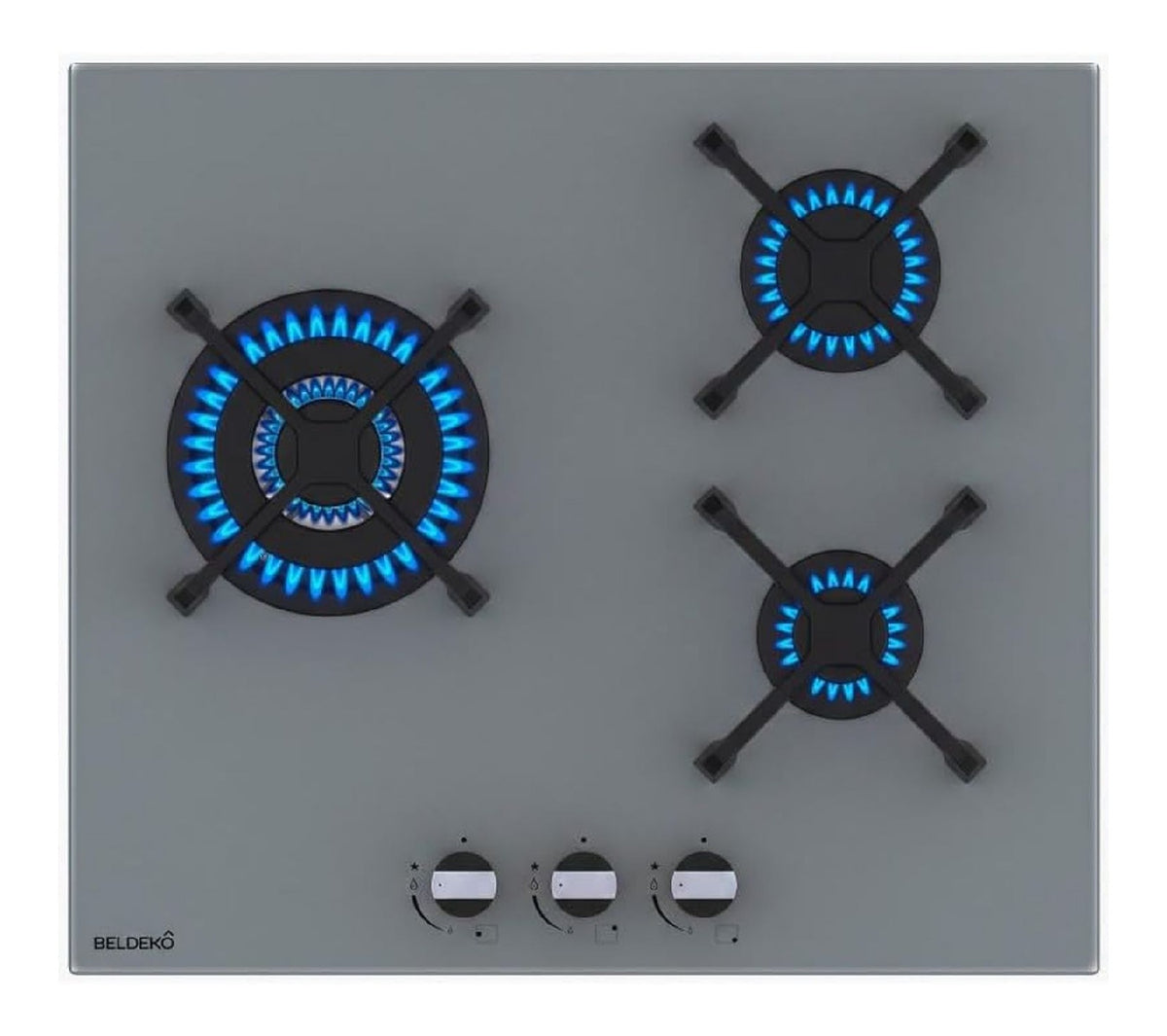 Plaques de cuisson gris