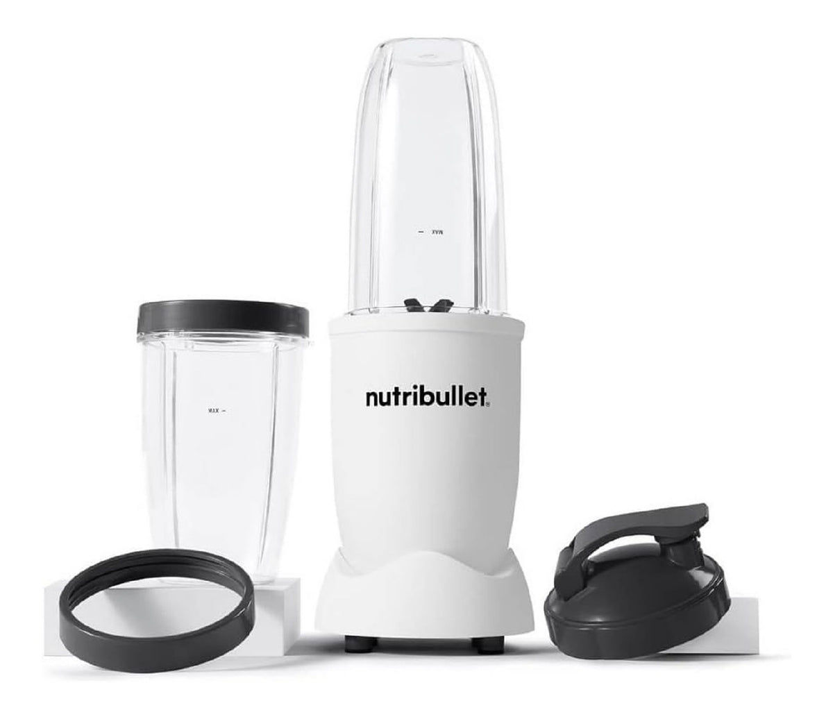 Mini-blenders finition inox blanc