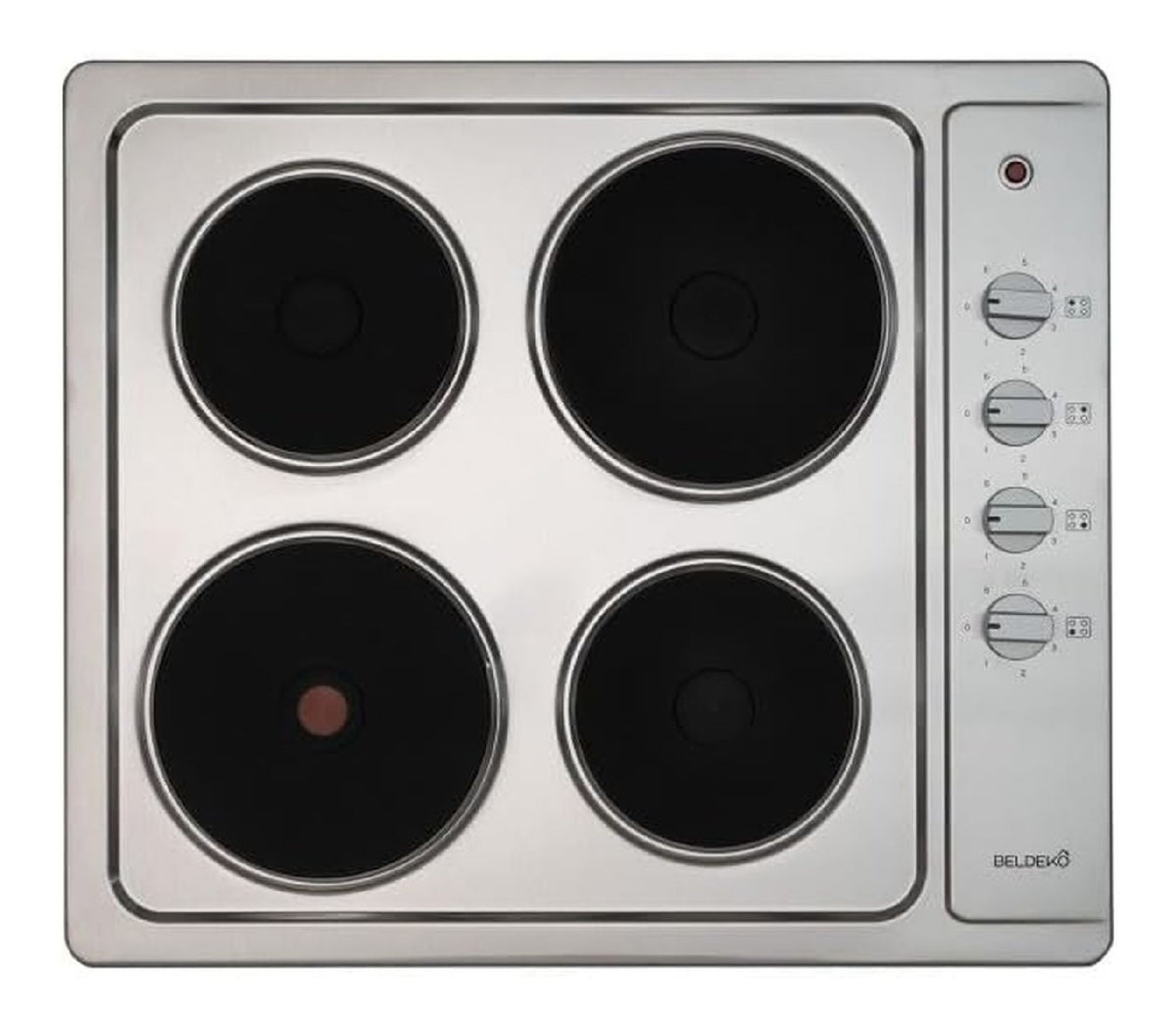 Plaques de cuisson finition inox inox variante 1143