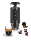Cafetieres a capsules compact portable dore