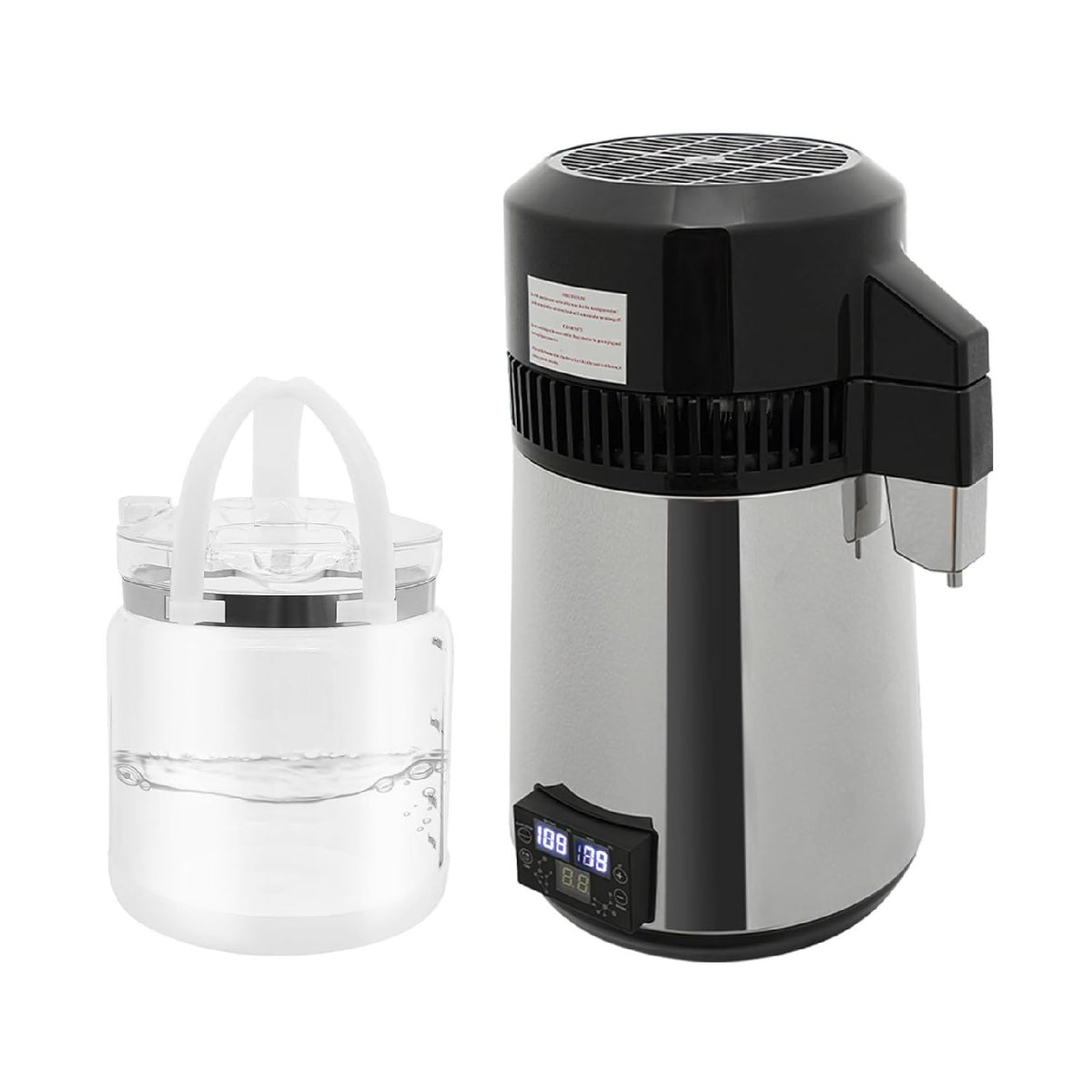 Purificateurs d'eau finition inox inox 4 L