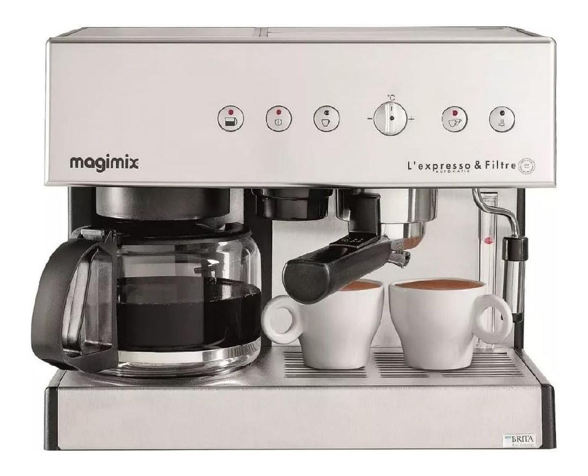 Machines combinees filtre et expresso noir variante 196