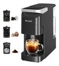 Cafetieres a capsules compact noir format compact