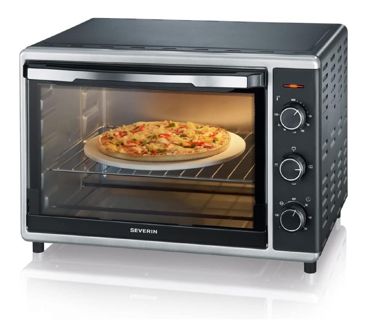 Fours grille-pain finition inox inox