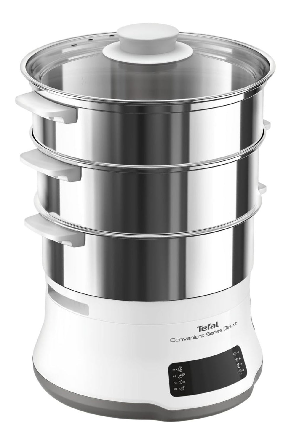 Cuiseurs vapeurs electriques avec programmes finition inox inox avec programmes
