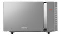 Gril avec programmes finition inox argente