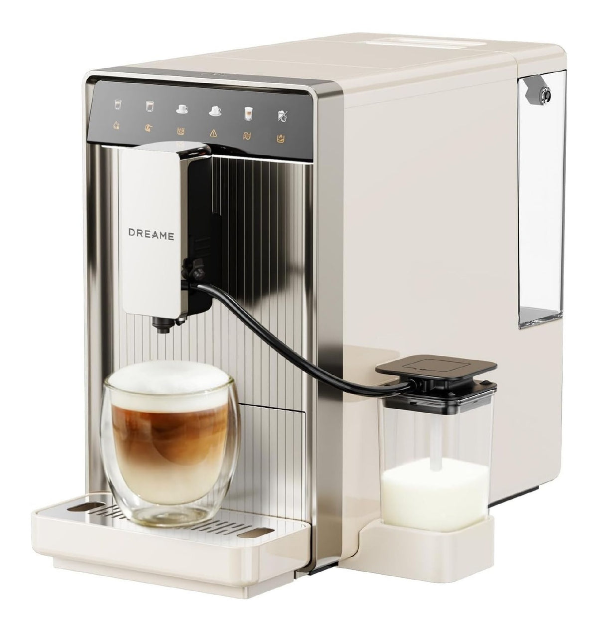 Machines a cafe automatiques compact reglable noir format compact