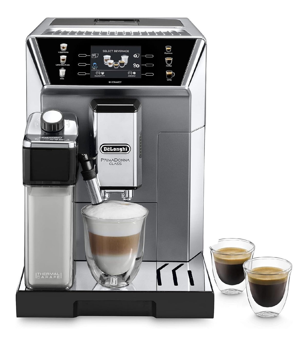 Machines a expresso et cappuccino compact noir 2 L
