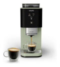 Machines combinees filtre et expresso compact finition inox noir