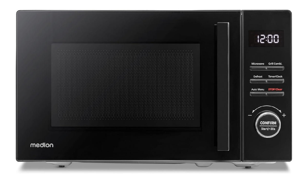 Gril compact commande numerique noir