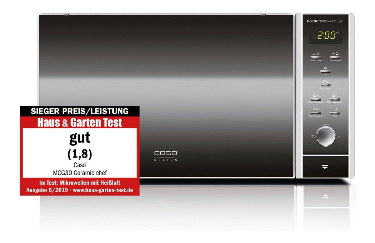 Micro-ondes multifonctions avec programmes finition inox inox 30 L