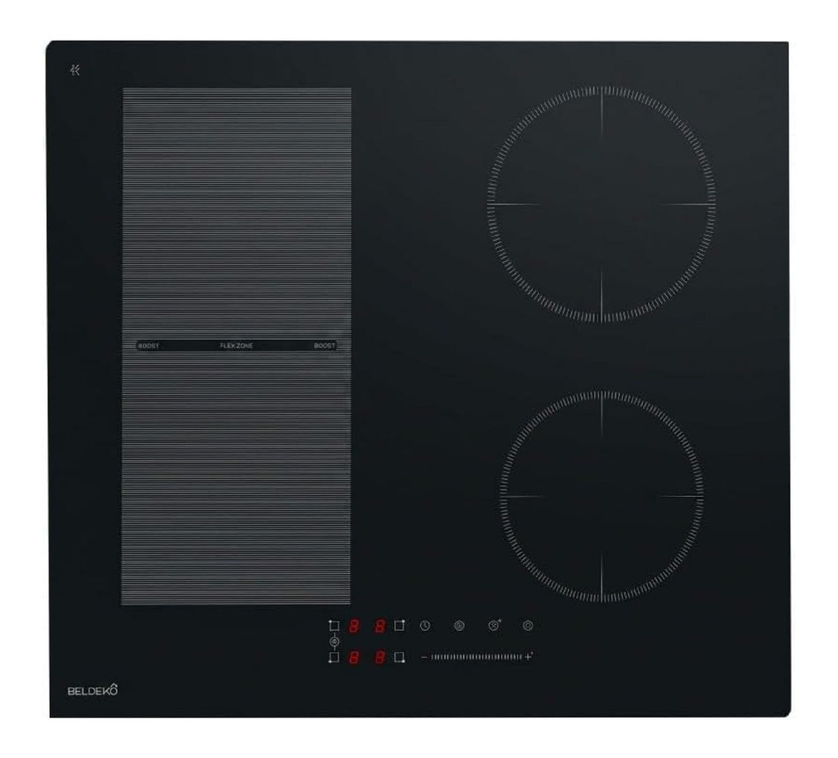 Plaques de cuisson fonctionnement silencieux noir