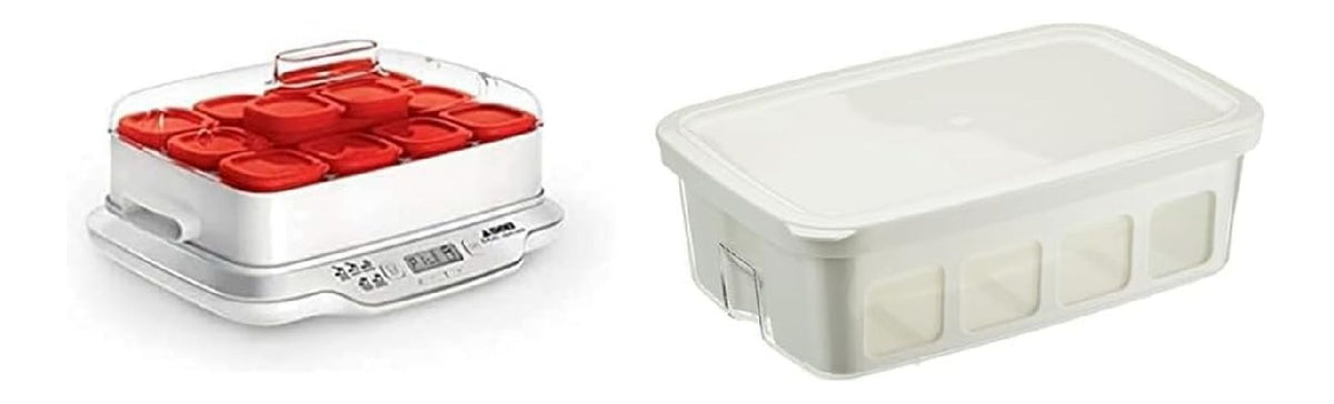 Yaourtieres compact avec programmes blanc
