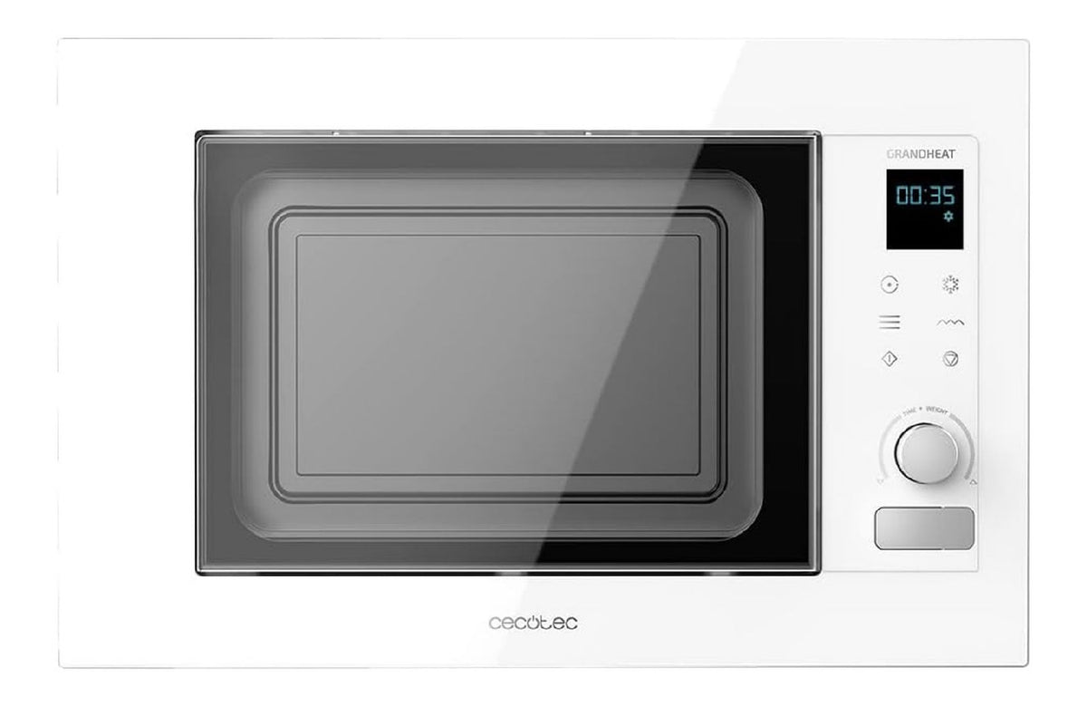 Micro-ondes multifonctions commande numerique blanc 21 L