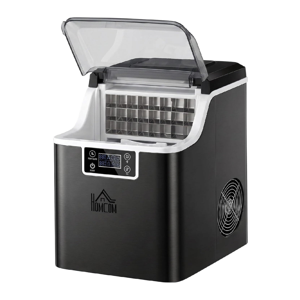 Machines a gla?ons compact avec programmes noir