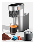 Machines combinees filtre et expresso compact portable noir