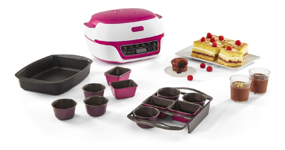 Machines a gateaux compact avec programmes noir