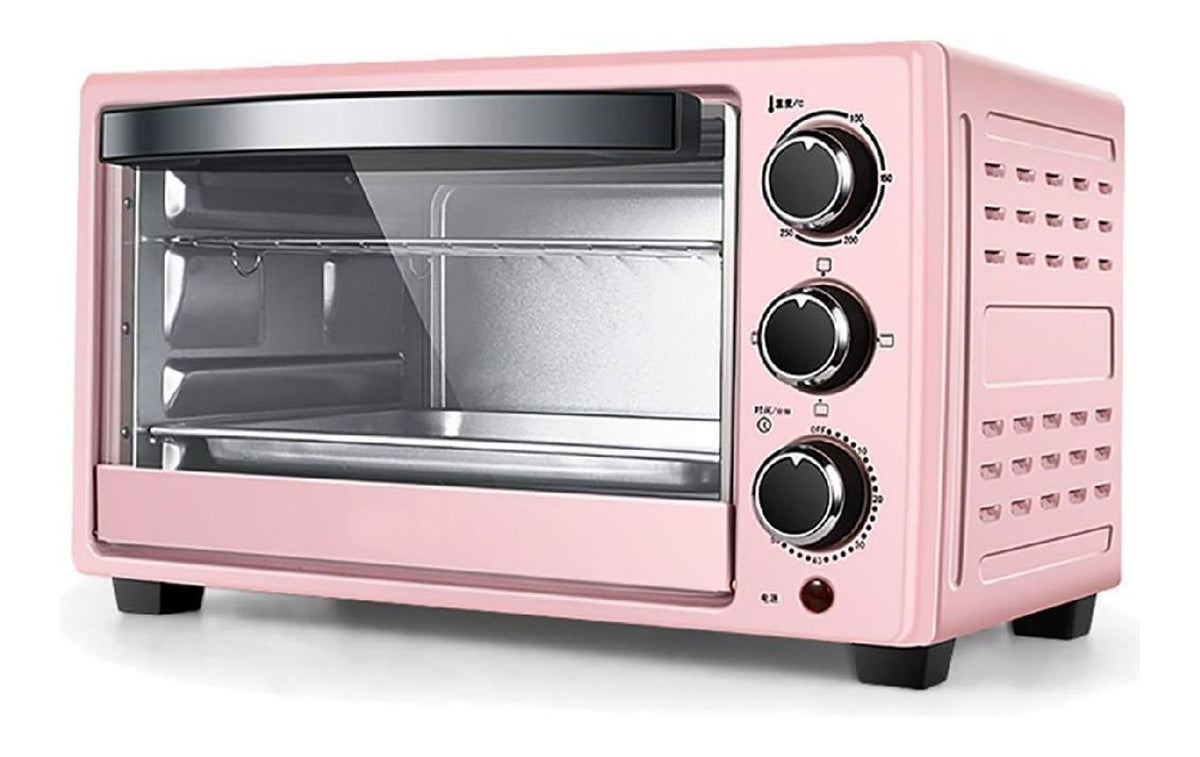 Fours grille-pain finition inox reglable rose