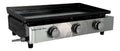 Plancha finition inox noir