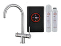 Distributeurs d'eau chaude compact finition inox inox