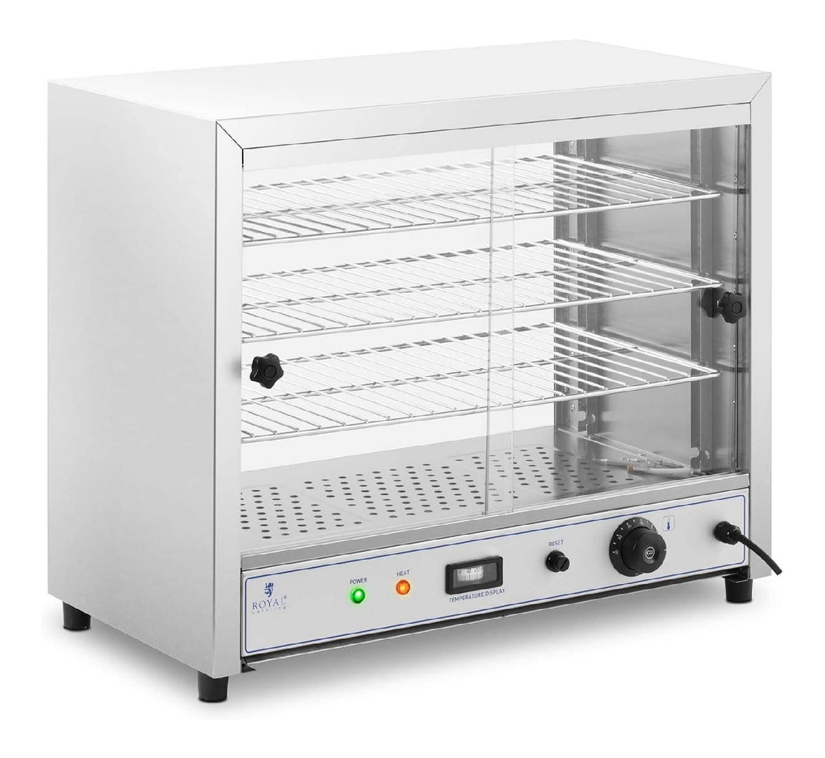Chauffe-plats finition inox inox variante 1263