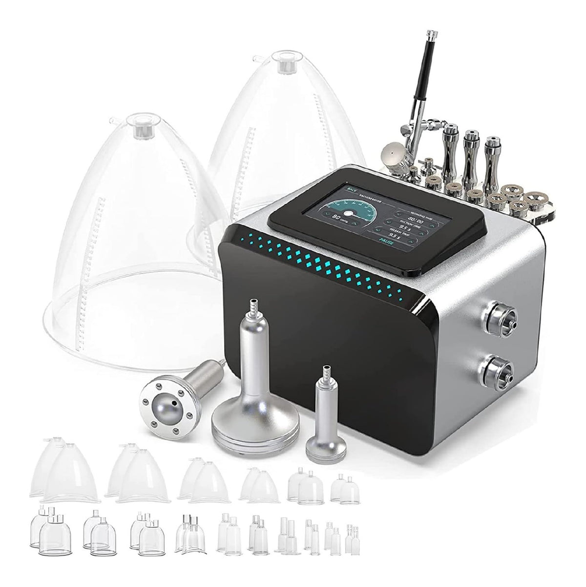 Bains-marie sous vide commande numerique reglable noir