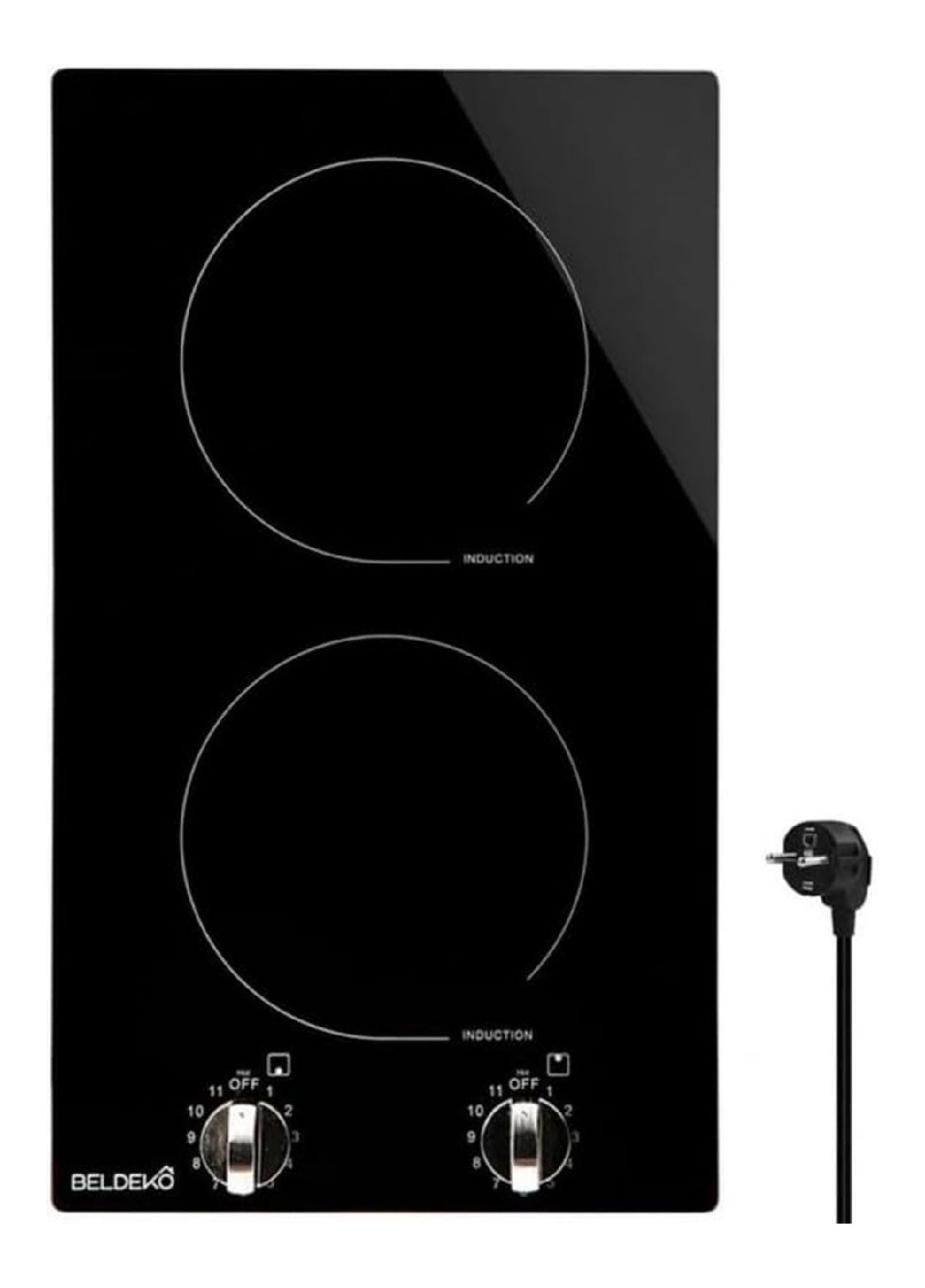 Plaques de cuisson compact noir variante 1137