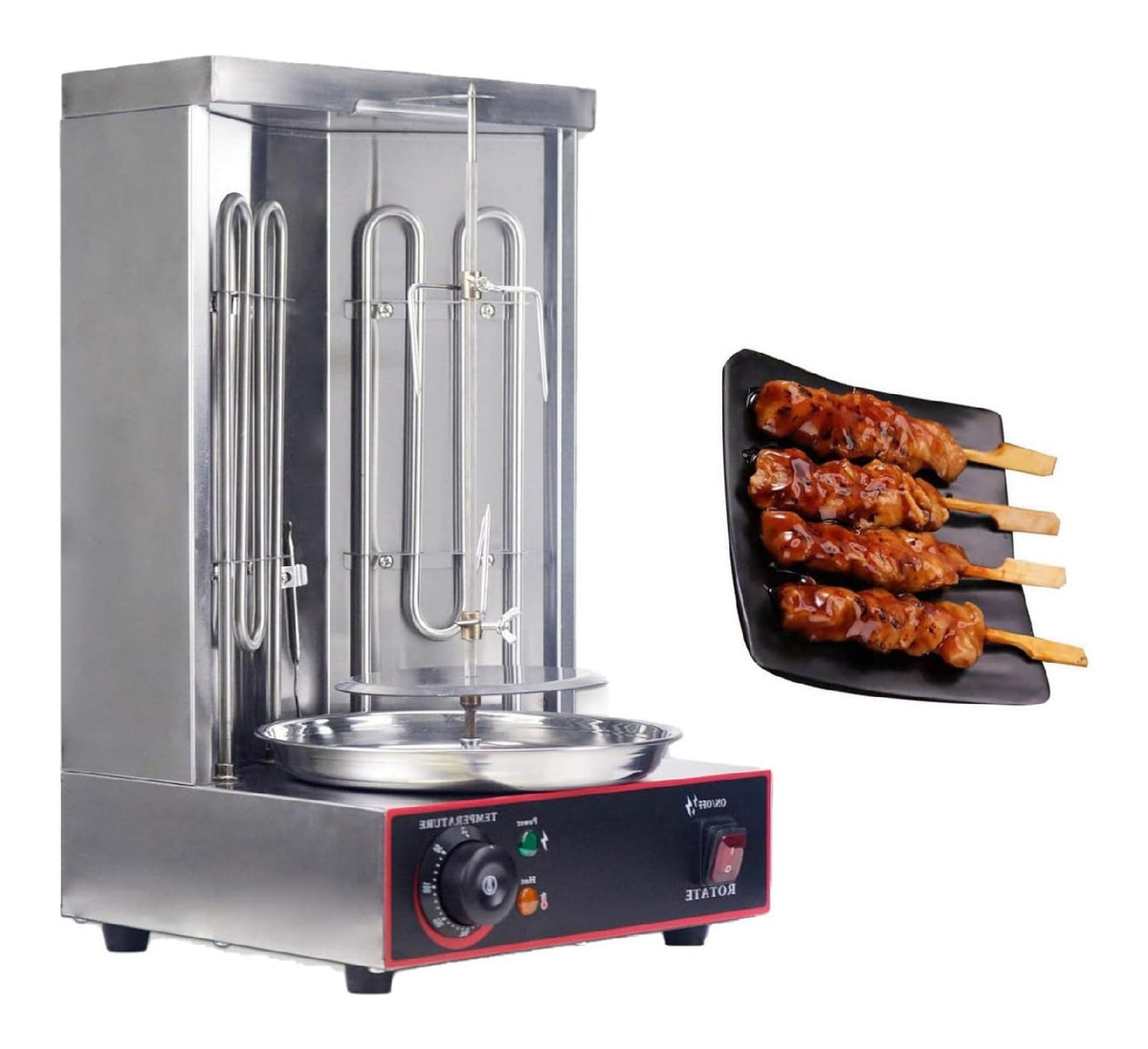 Fours r?tissoires finition inox portable inox