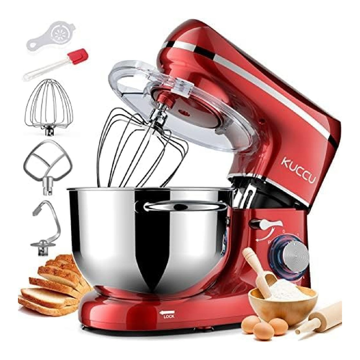 Robots multifonctions finition inox rouge