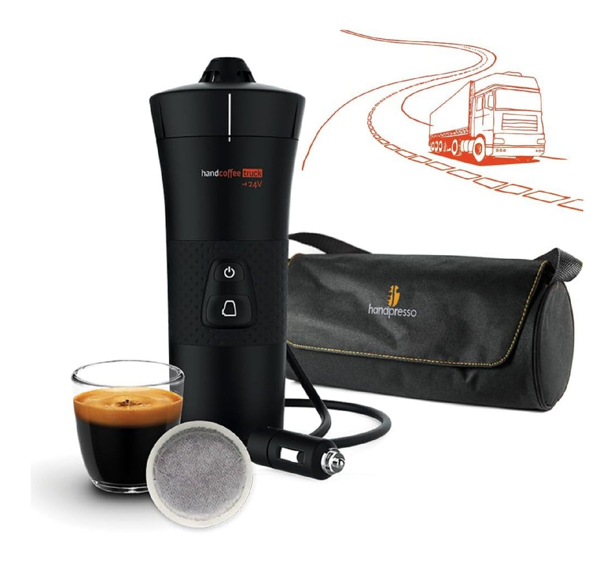 Cafetieres a dosettes portable noir variante 134