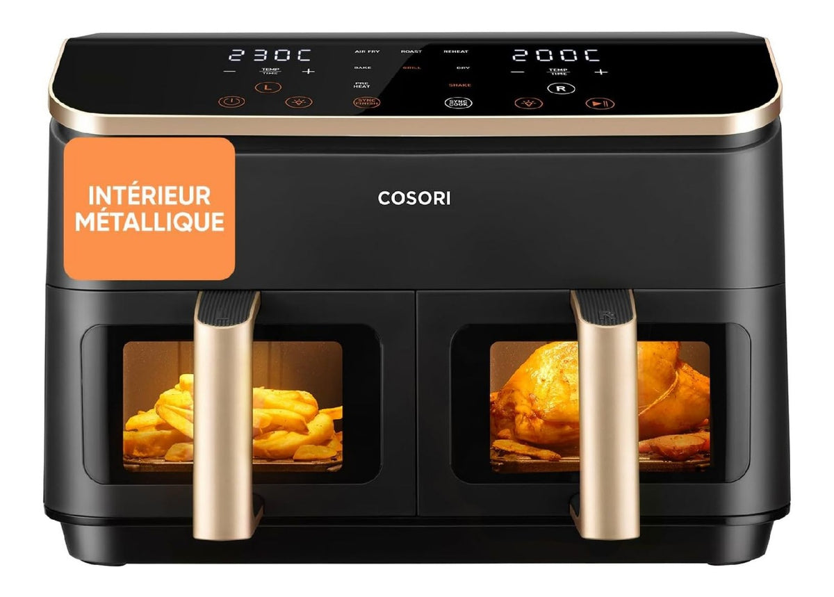 Friteuse a air chaud dore
