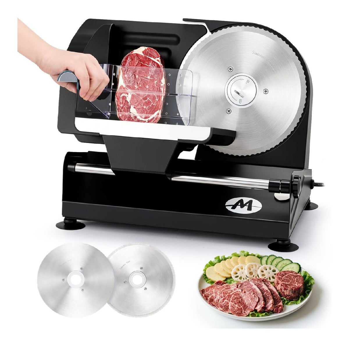 Trancheuses finition inox reglable inox variante 1195