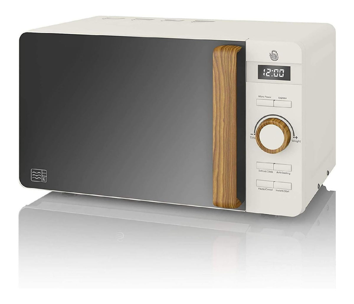 Classique commande numerique finition inox blanc