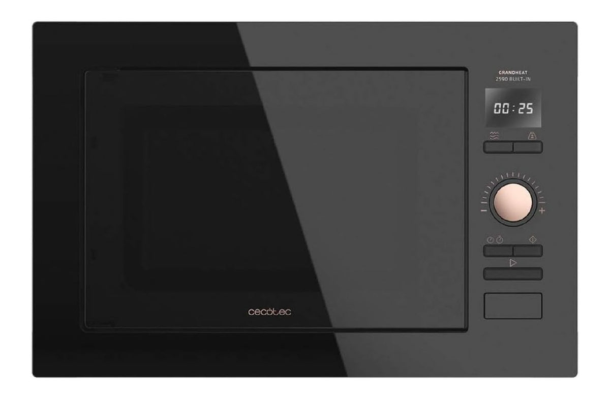 Gril commande numerique noir