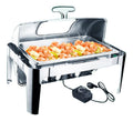 Chauffe-plats finition inox reglable inox 13 L