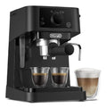 Machines expresso a vapeur compact noir