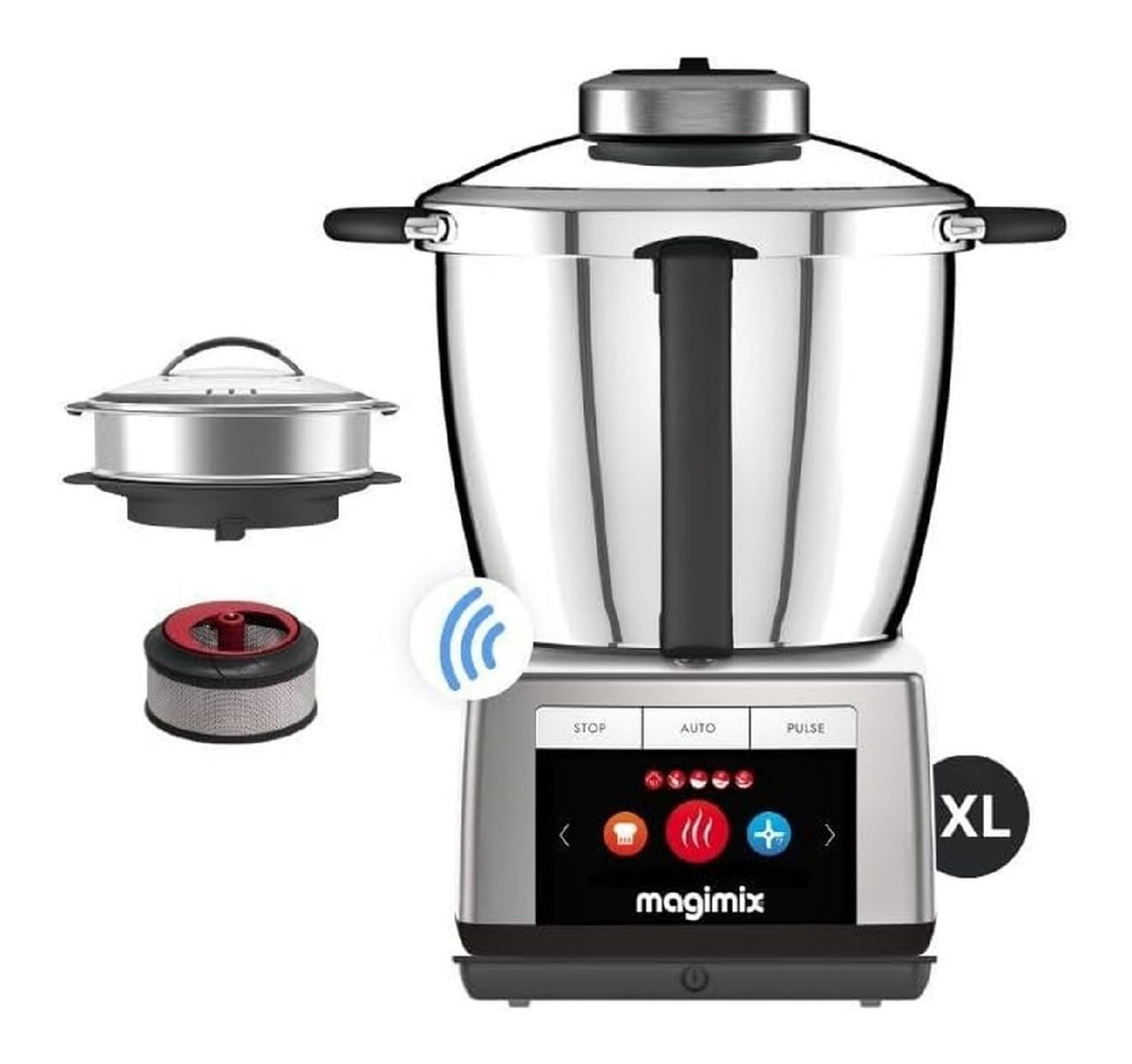 Robots multifonctions avec programmes finition inox inox 4.8 L