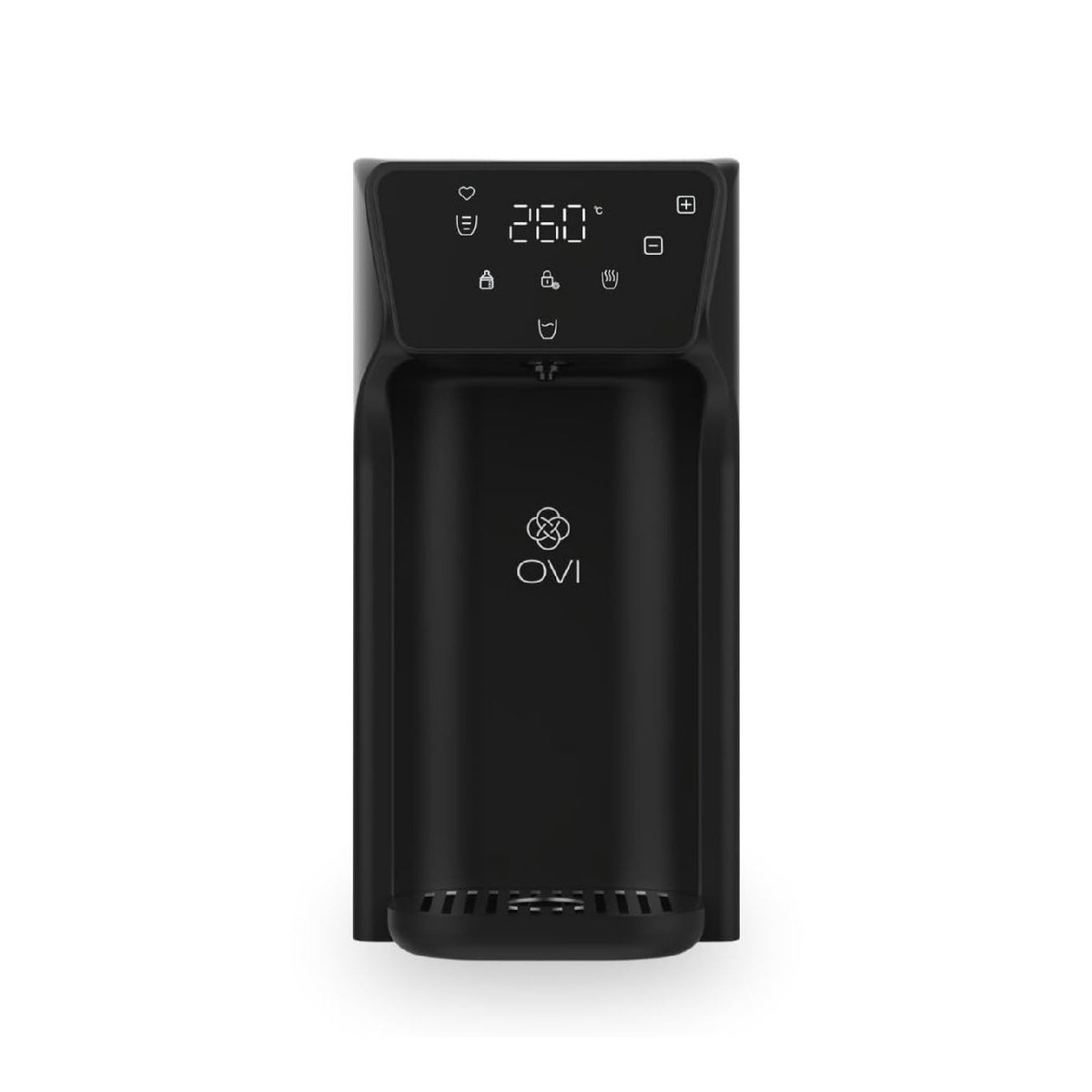 Purificateurs d'eau compact noir format compact