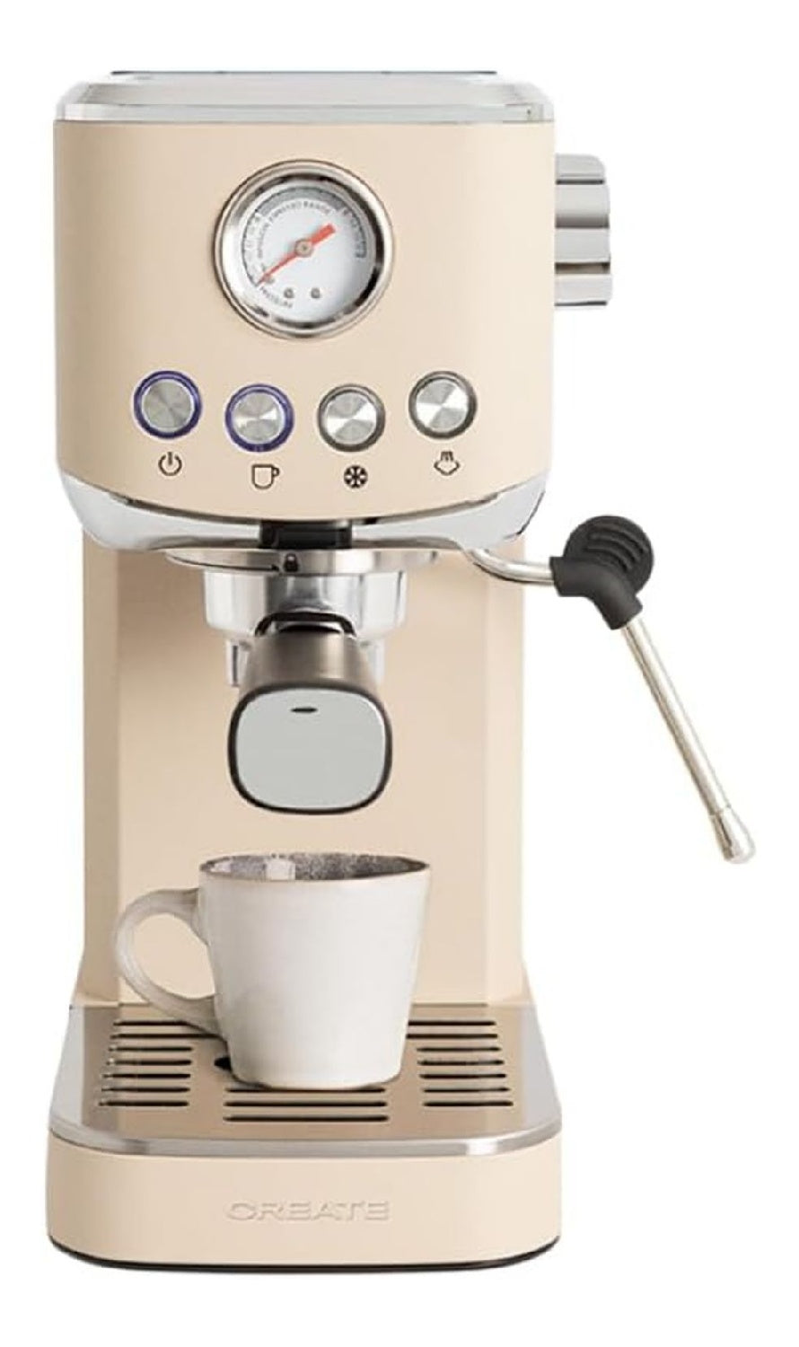 Machines expresso a vapeur compact inox