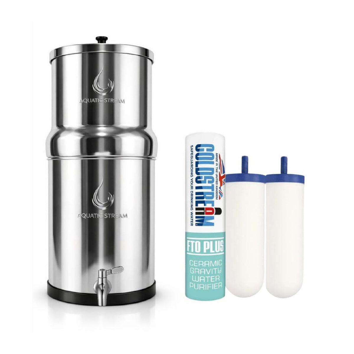 Purificateurs d'eau finition inox inox variante 1176