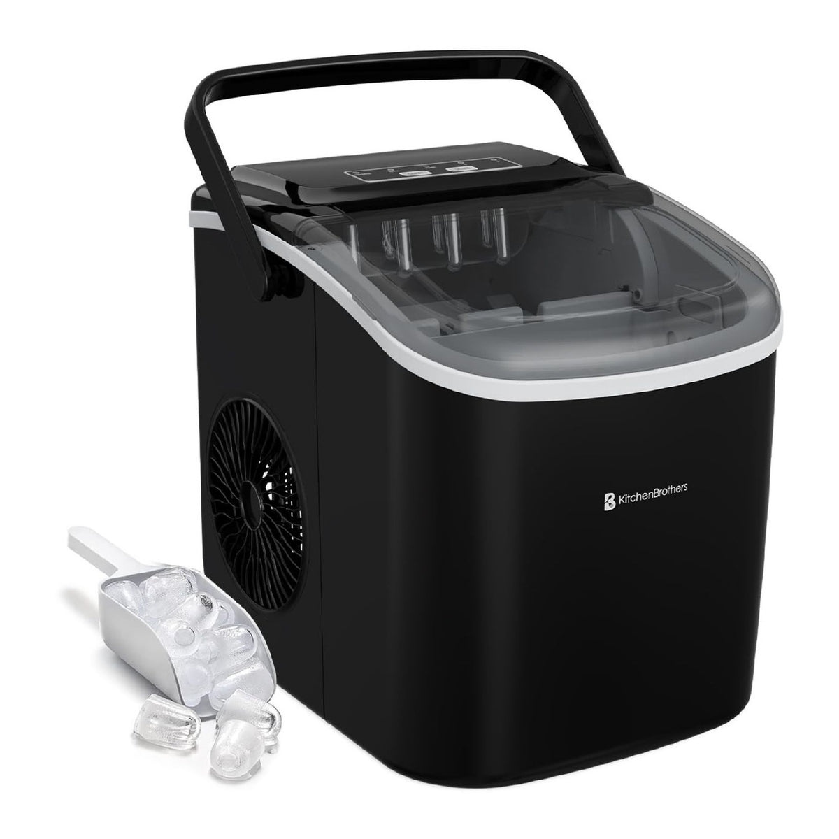 Machines a gla?ons portable fonctionnement silencieux noir
