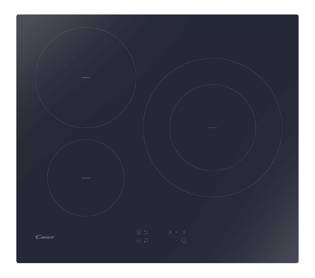 Plaques de cuisson reglable noir