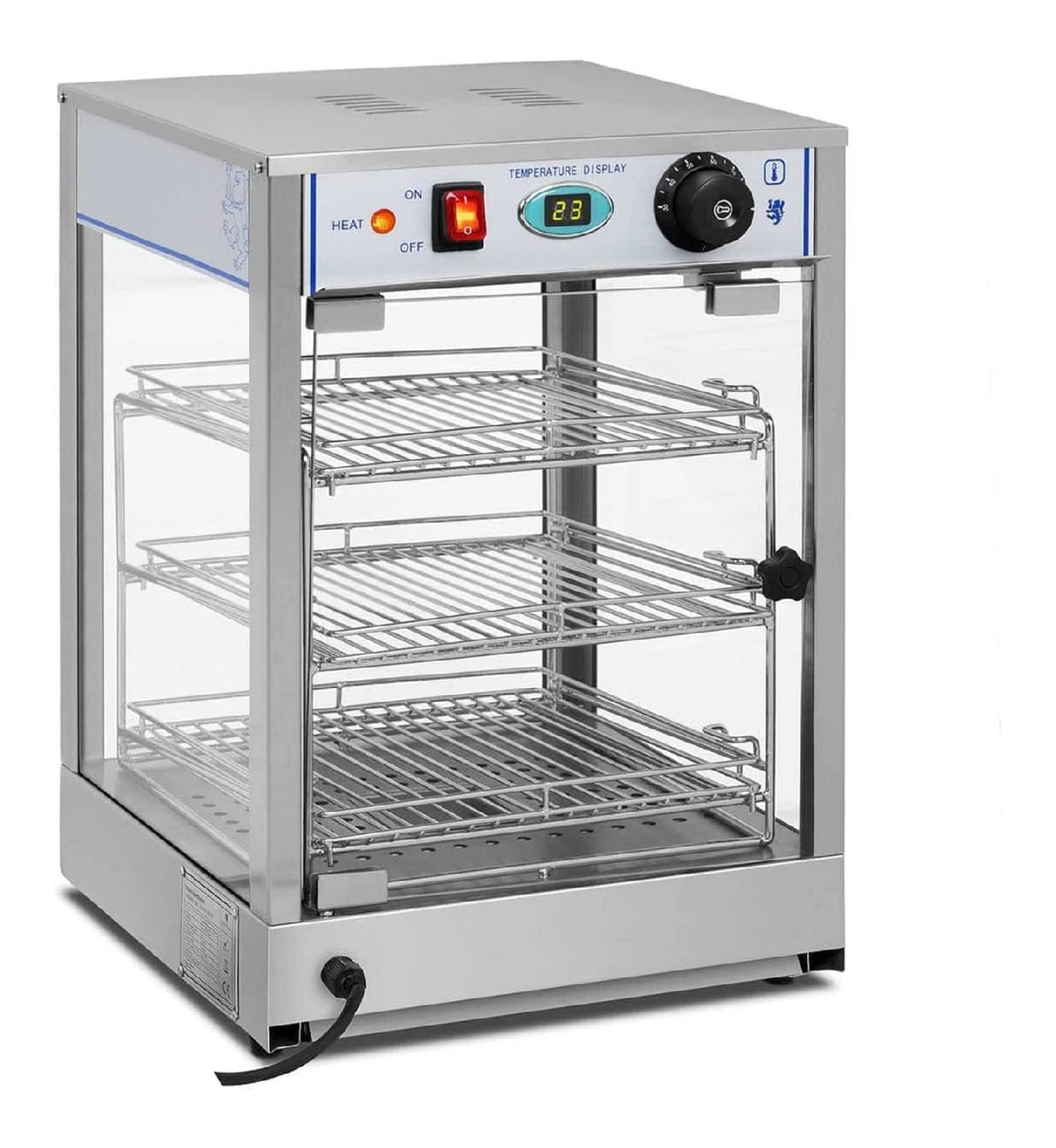 Chauffe-plats finition inox inox