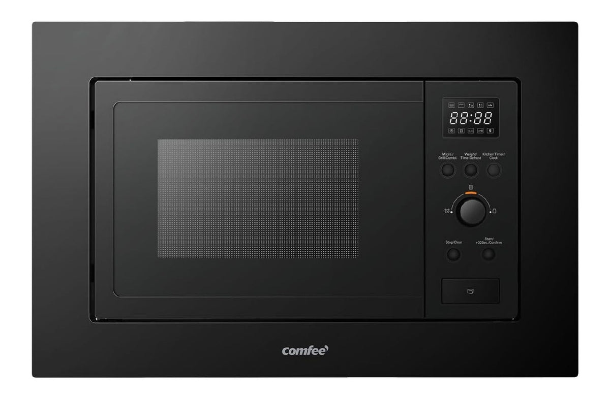 Micro-ondes multifonctions commande numerique finition inox noir