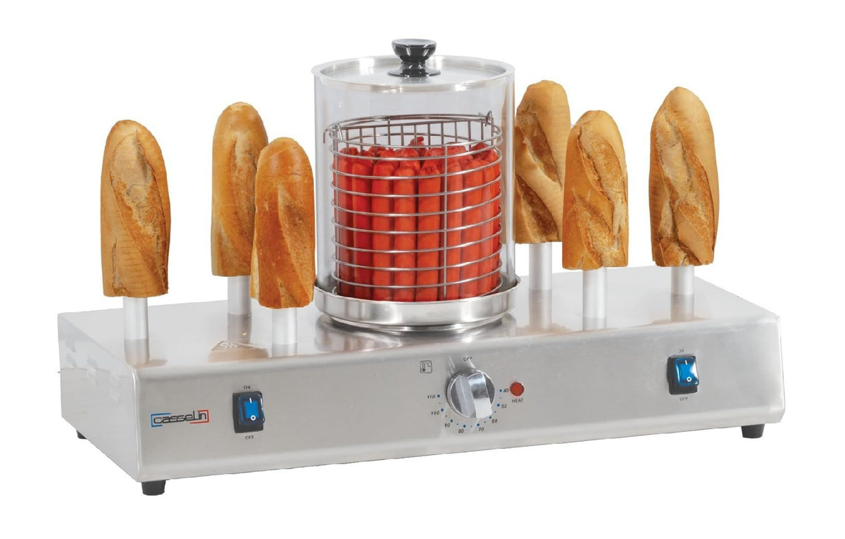 Appareils a hot dog inox