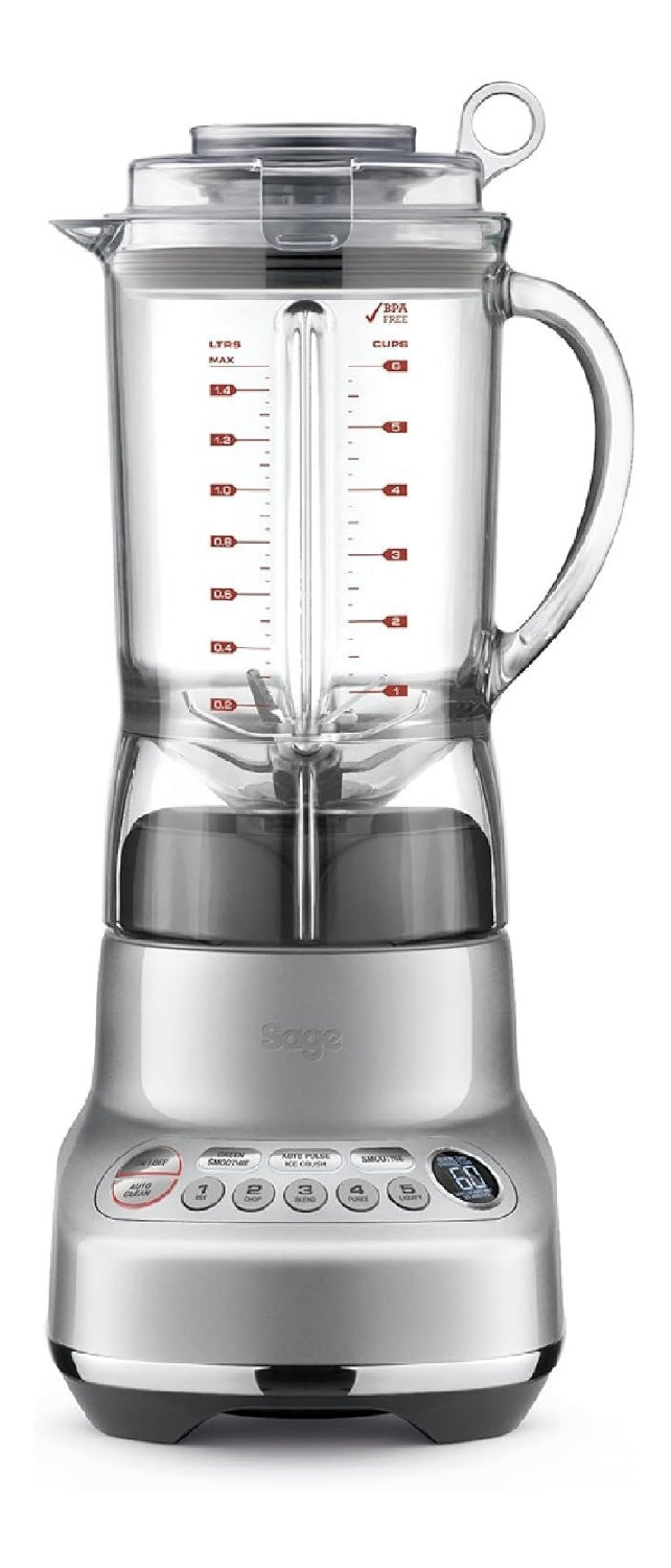 Mini-blenders avec programmes fonctionnement silencieux argente